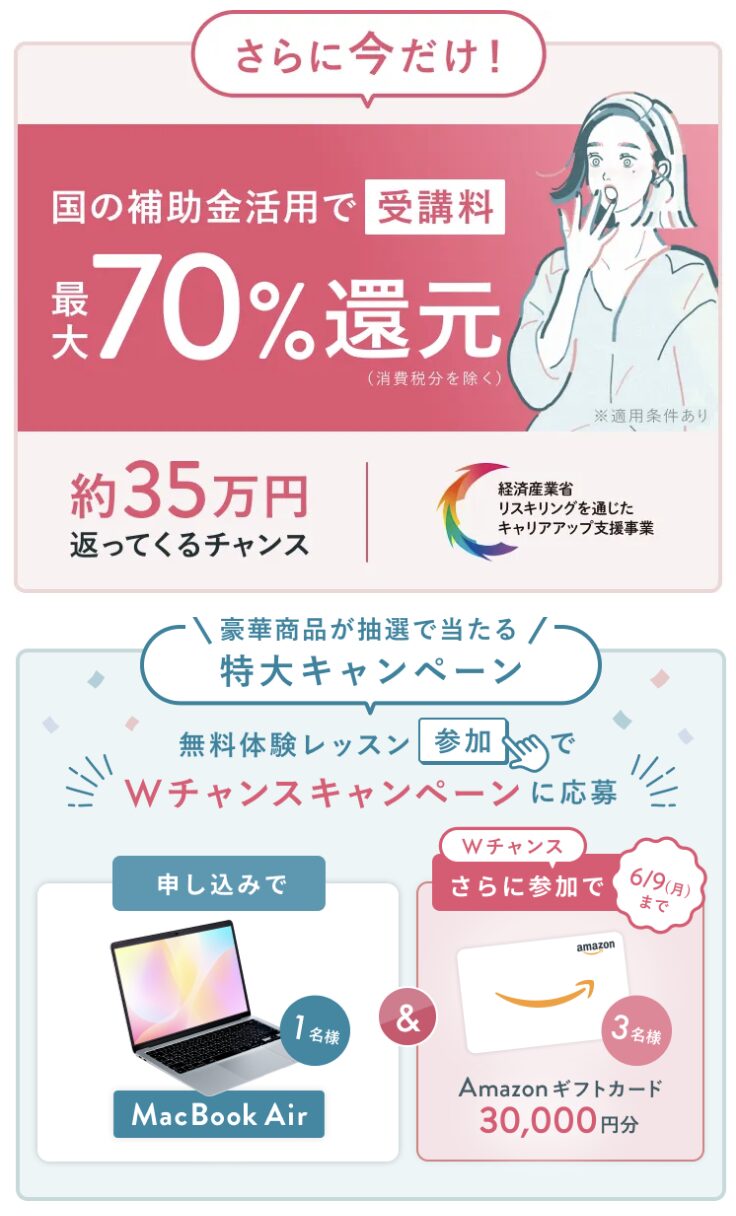 SHElikesのキャンペーン